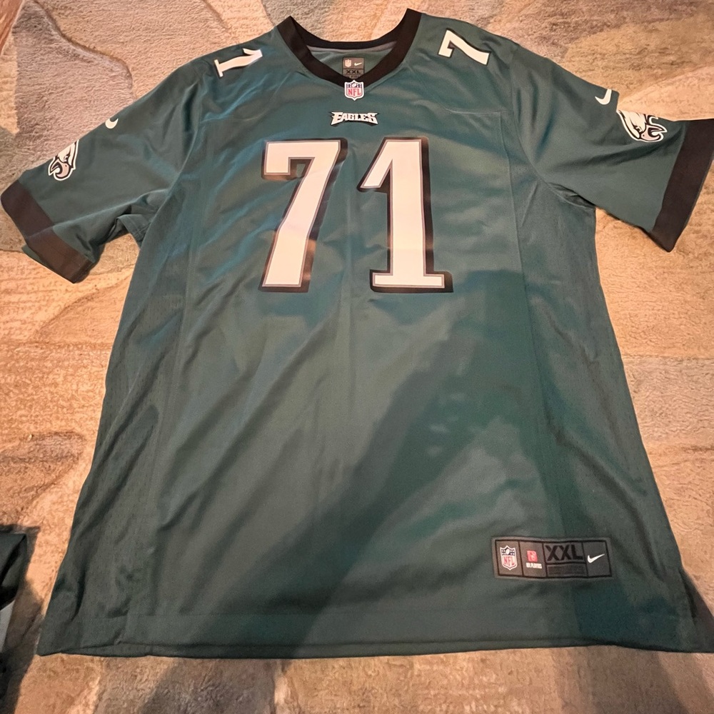 Nike On Field Philadelphia Eagles Peters #71 Jersey Sz XXL